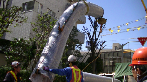 施工実績一例　綾瀬水道工事　現場写真